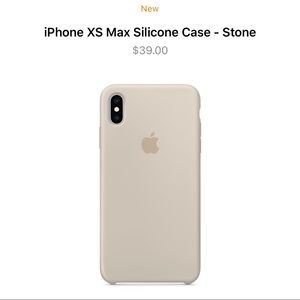 Apple Original iPhone XS Max Silicone Case